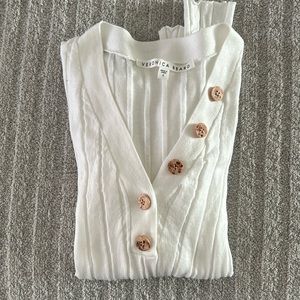 Long sleeve ribbed top